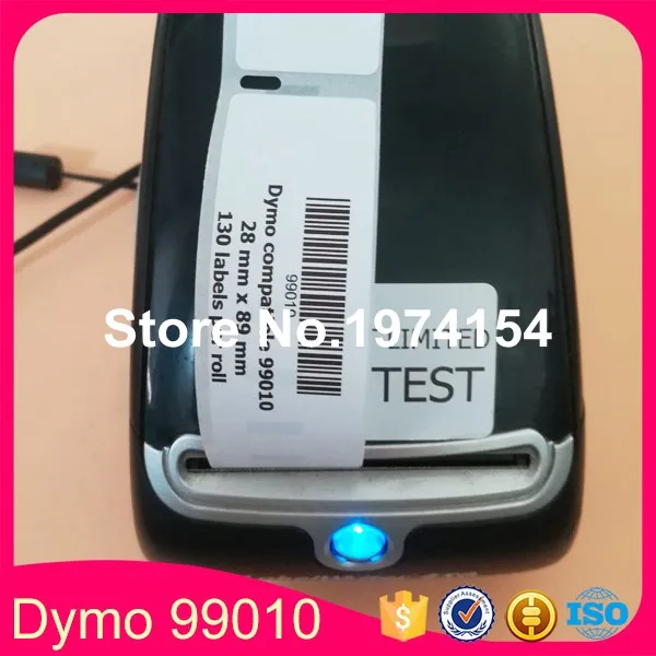25x совместимые рулоны dymo этикетки 99010 термочувствительные бумажные dymo99010 28 мм x 89