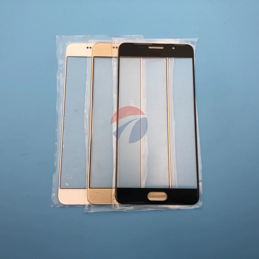 Для Samsung Galaxy A5 A510 A510F сенсорный экран панель передняя внешняя стеклянная крышка для объектива Замена+ B-7000 клей+ инструмент+ наклейка