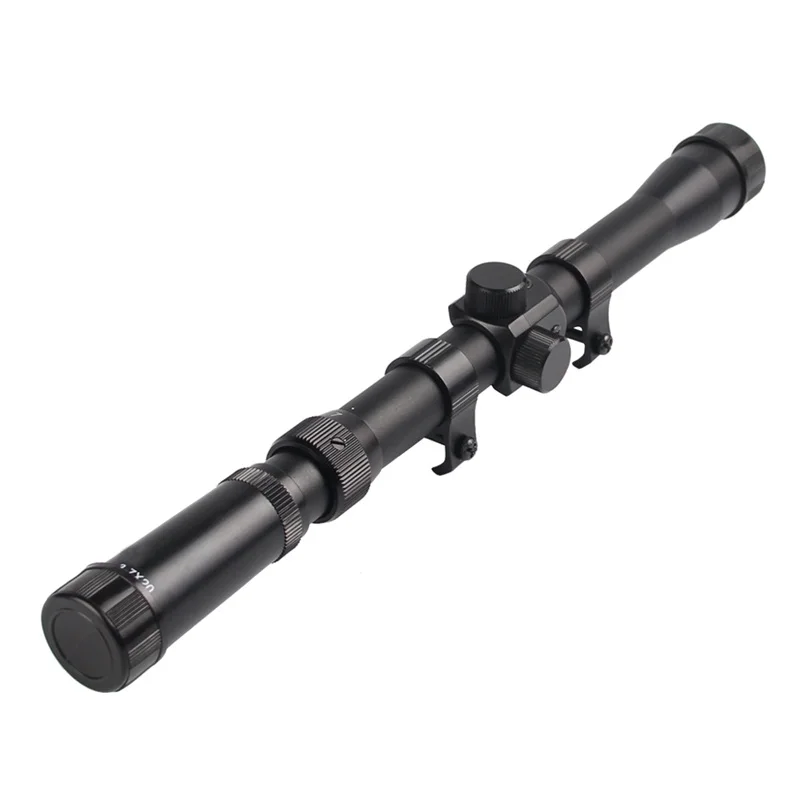Pro Охота 3-7x20 Mil-Dot Охота зум Airgun Air Rifle Scope с бесплатными креплениями Открытый страйкбол оптический прицел HT6-0025
