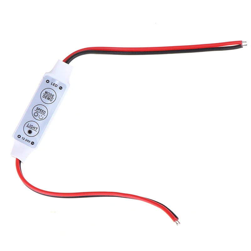 

1pcs DC5-24V Mini 3 Keys Single Color LED Controller Brightness Dimmer