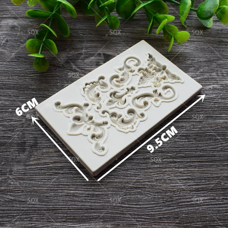 3D Lace Chocolate Cake Baking Molds Moule Silicone Decorating Tools Pastry Kitchen Accessories SQ17114 | Дом и сад