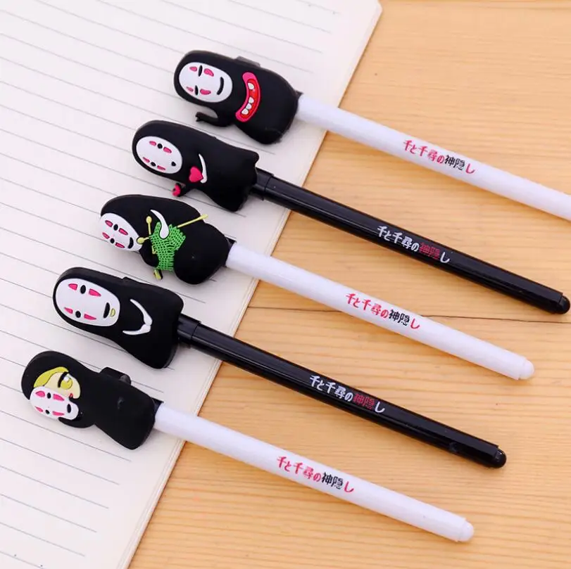 

1 piece Stationery Cartoon Faceless Man Gel Pen Creative School Office Kawaii Supply Handles Creative Cute Gift