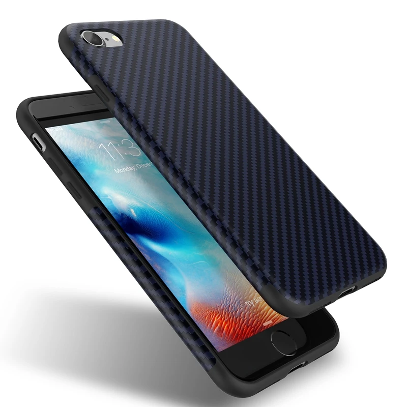 Для iPhone 6 S Чехол новый экологический углеродного волокна чехол для 7/iPhone 7 Plus