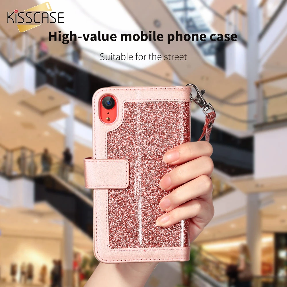 KISSCASE чехол на молнии для iPhone X Coque XS 6Plus Etui 6s Plus 7 8 7Plus 8Plus грязеотталкивающий