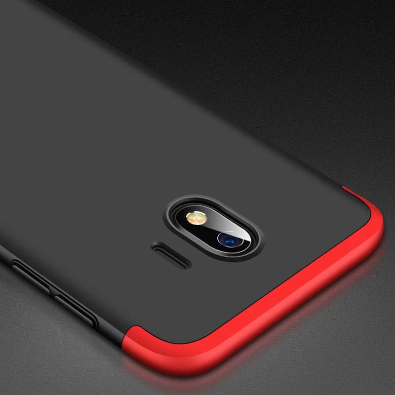 Роскошный 360 Жесткий чехол из поликарбоната с полной защитой для samsung galaxy J4 2018 J400