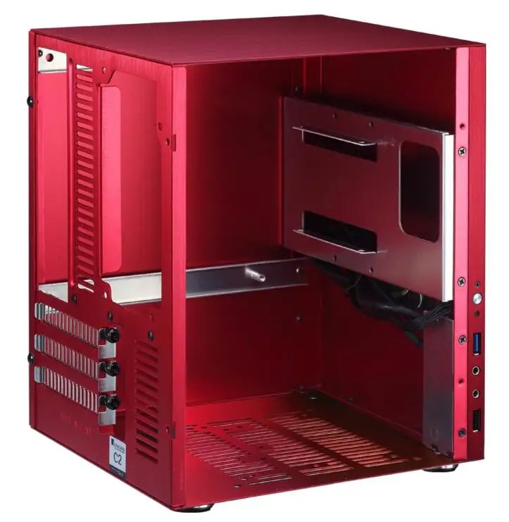 Jonsbo C2S C2BK C2R PC Computer HTPC Chassis Desktop Cases ITX support 3.5'' HDD USB3.0 H | Компьютеры и офис