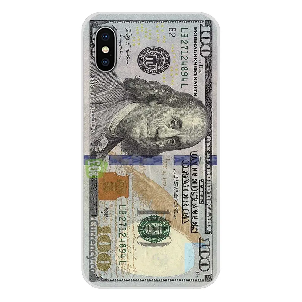 Чехол для мобильного телефона Samsung Galaxy S4 S5 MINI S6 S7 edge S8 S9 S10 Plus Note 3 4 5 8 9 Big Money 100