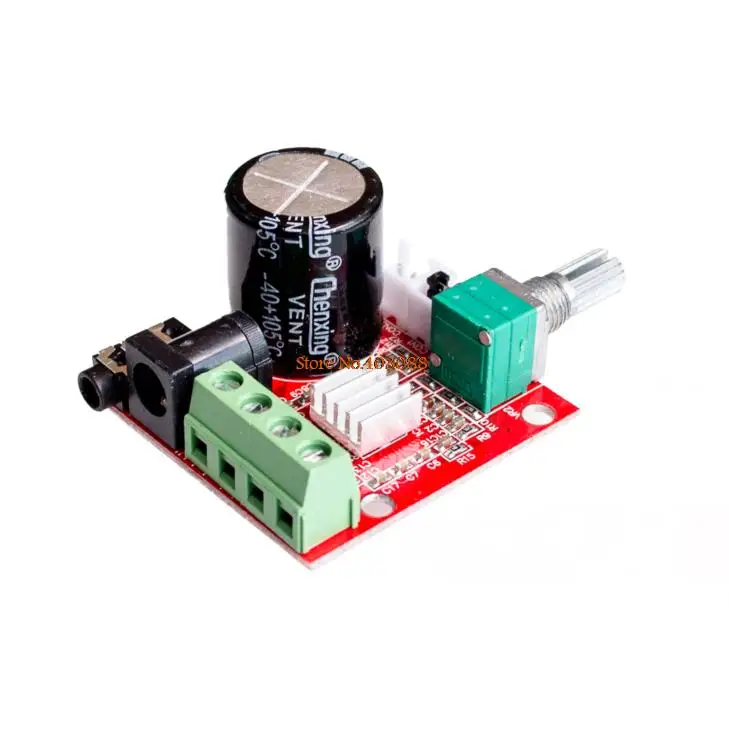! 10 шт./лот 12 В мини Hi-Fi PAM8610 аудио стерео усилитель плата 2X10W двухканальный D Класс