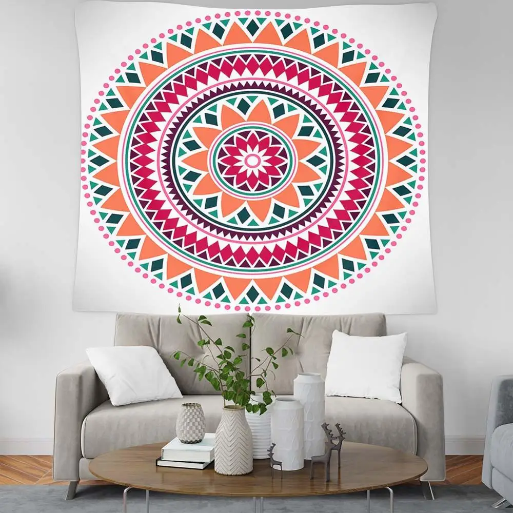 

indian home decor wall tapestry mandala blanket polyester wall hanging mandala tapiz wall carpet