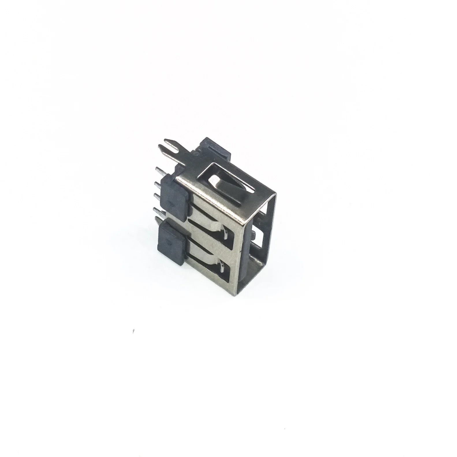 10 шт./лот USB 2 0 Тип A гнездо 4 контакта фута 180 короткий корпус плоская боковая
