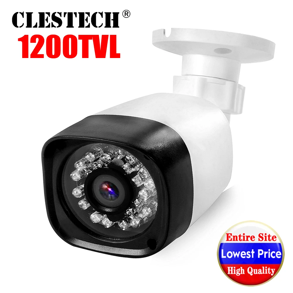 11 г. BigSale настоящая камера видеонаблюдения 1200TVL Cmos HD IRCUT led 30 м видео ночного