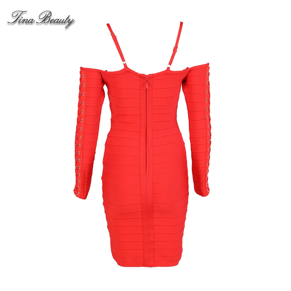 

Womens Lace-up Backless Bodycon Dress Party Evening Strapless Dresses Clubwear Sexy Sheath Bandage Dress Vestidos 2019