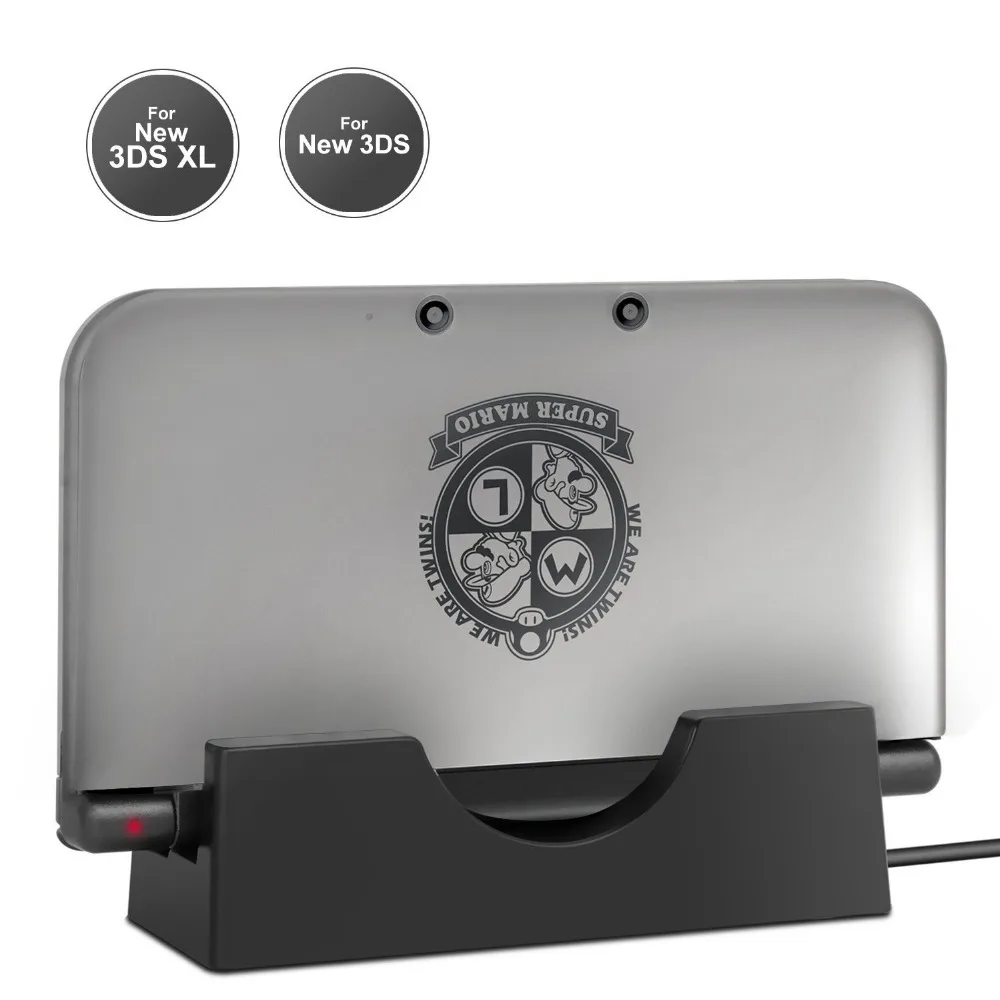USB Зарядное устройство зарядной док станции для Nintend 3ds кетен Новый 3DS XL Батарея