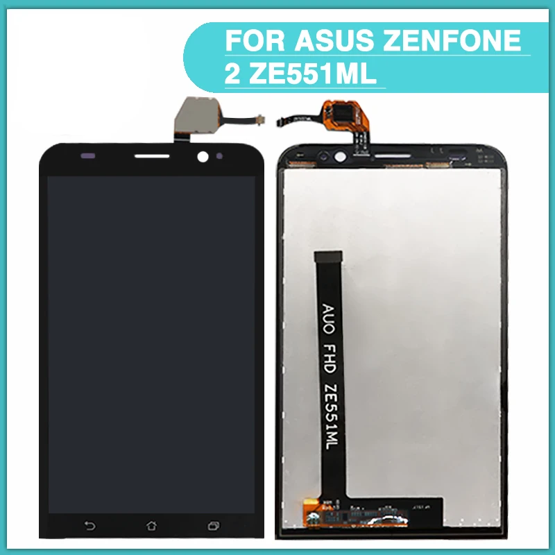 5 &quotЖК-дисплей панель сенсорный экран для Asus Zenfone 2 ZE551ML Z00AD Z00ADB Z00ADA дигитайзер