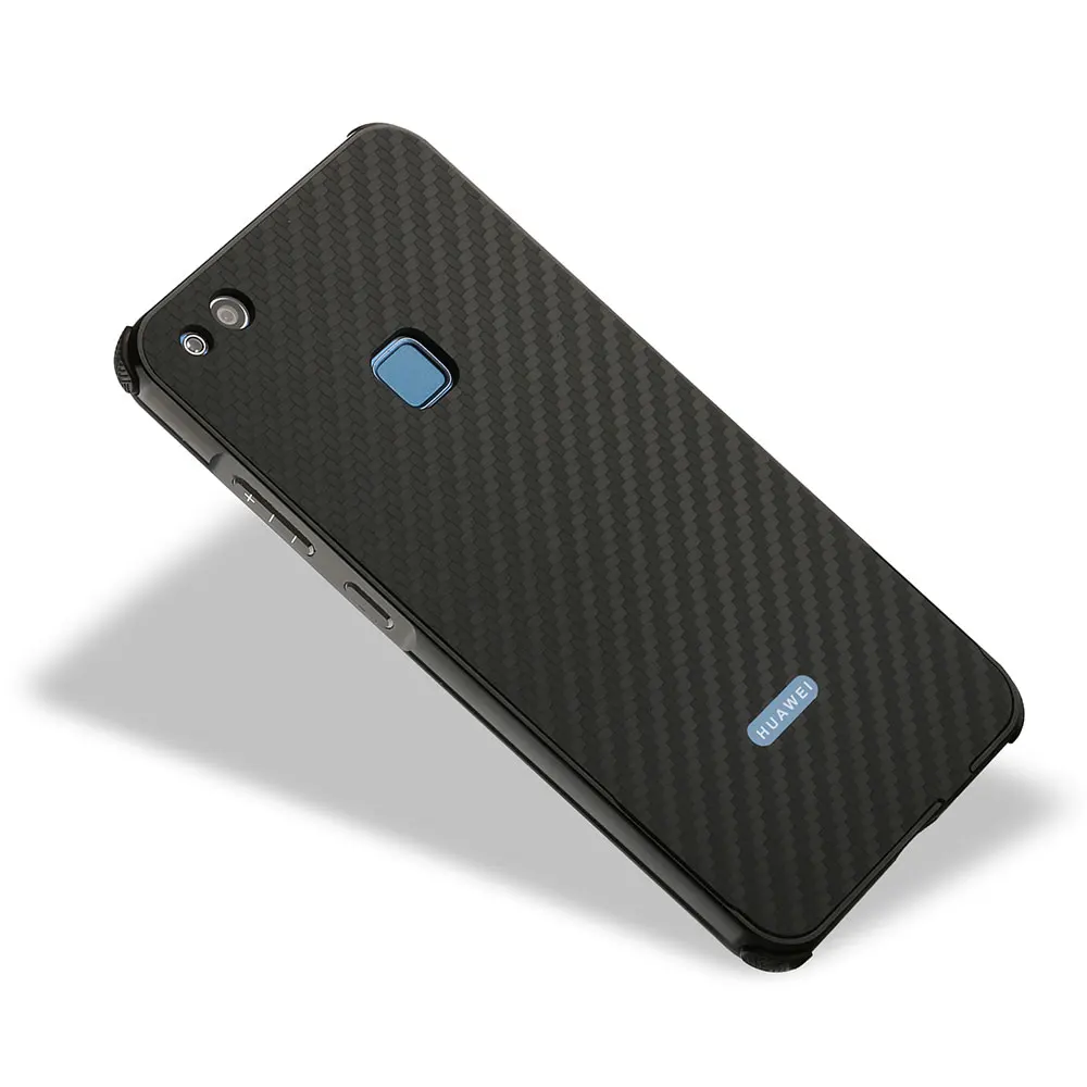 YeeSite для Huawei P10 Lite чехол с защитой от ударов накладка из углеволокна алюминиевой