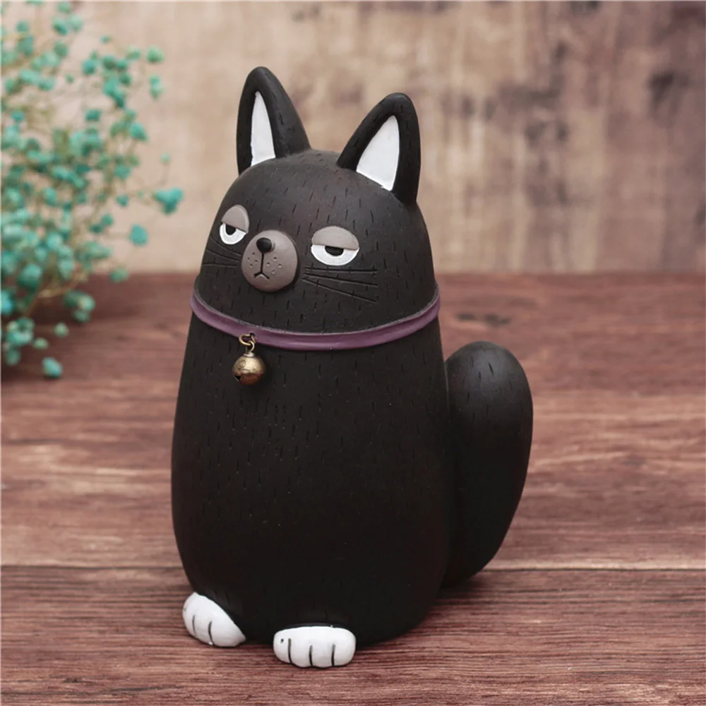 Прекрасный 3D Кошки Мультфильм фигурки копилка экономия монет цент, Пенни детская игрушка Копилка креативный подарок