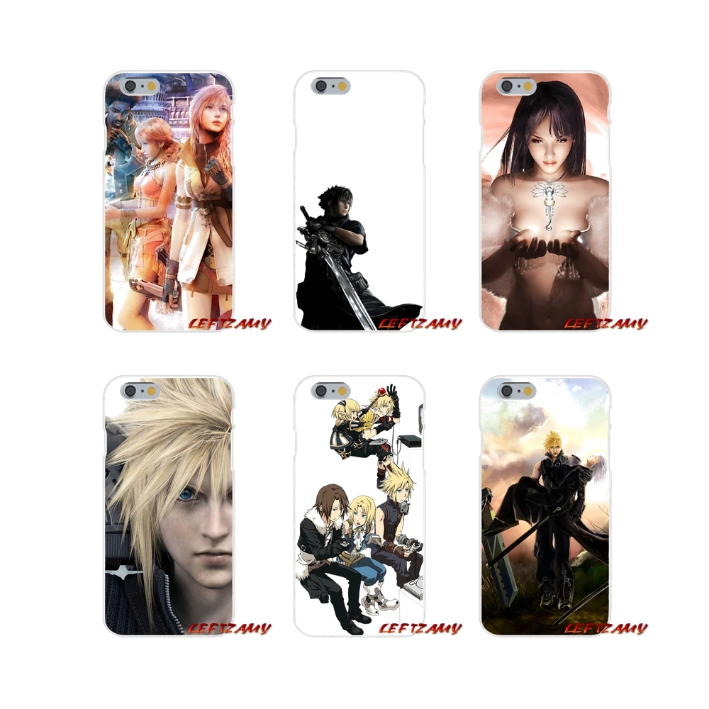 Для iPhone X XR XS MAX 4 4S 5 5S 5C SE 6 6S 7 8 Plus Аксессуары чехлы для телефонов модные Final Fantasy Noctis