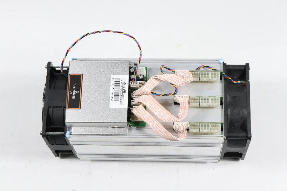 Новейший AntMiner V9 4TH/S Биткоин BCH BTC BCC Майнер без блока питания лучше чем Antminer S9 Ebit E9