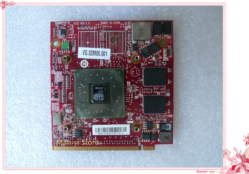 Видеокарта для ATI Mobility Radeon HD3470 HD 3470 256 Мб Acer Aspire 4920G 5530G 5720G 6530G 5630G 5920g|radeon hd 3470|radeon