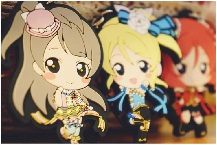 90 шт./лот аниме LoveLive! Подвески для косплея Honoka Kotori Umi Eli Nozomi Maki ремешки телефона