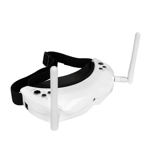 Beste SKYZONE 3D FPV 5.8G 40CH Diversity Receiver Wireless Head Tracing GOGGLE/Video Bril SKY02S V + W/HDMI In & Auto-scan