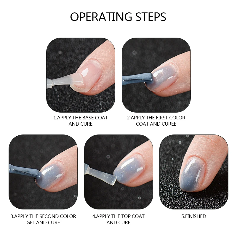 Золотой блестящий однотонный гель простой стиль блеск для ногтей хлопья смесь