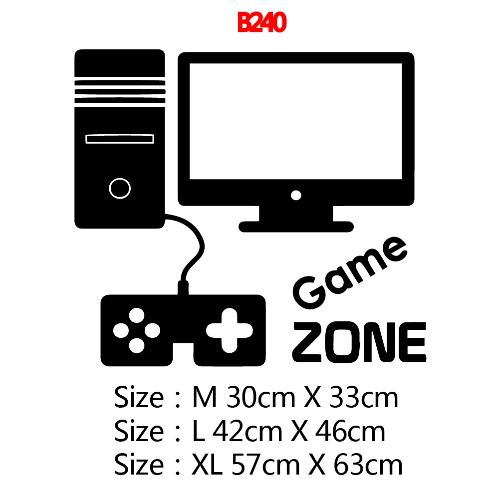 Настенные стикеры Зона игры для творчества современные настенные наклейки