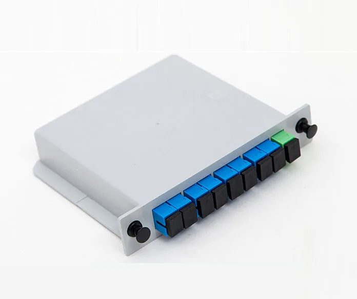 

SC-UPC PLC 1X8 Single mode splitter Fiber Optical Box 1x8 PLC Splitter box FTTH PLC Splitter 1x8 with SC/UPC connector