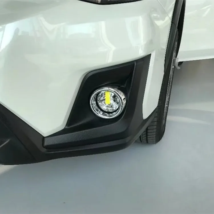 Стайлинг автомобиля для Subaru XV Crosstrek 2017 2018 2019 АБС хром передний противотуманный