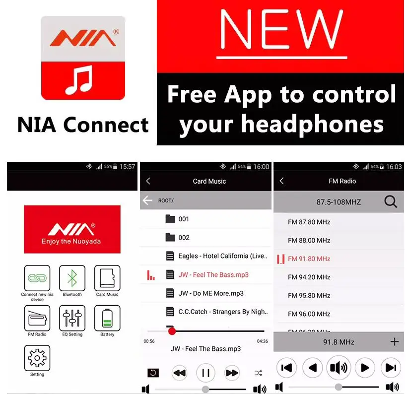 nia Q8 стерео Bluetooth наушники Wirelsee стерео складные спортивные гарнитуры Поддержка app с микрофоном Поддержка TF FM радио