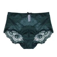 high quality womens lace panties mid rise cotton crotch for youg lady 3 colours womens underwear