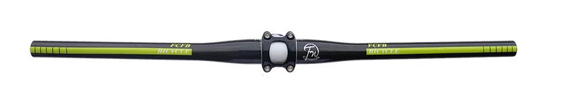 flat 5 glossy FCFB-03 руль для горного велосипеда руль из углеродного волокна 3K полностью углеродный руль для велосипеда руль 31,8*620/640/660/680/700 мм MTB велосипеда запчасти для велосипедов - Цвет: flat 5 glossy