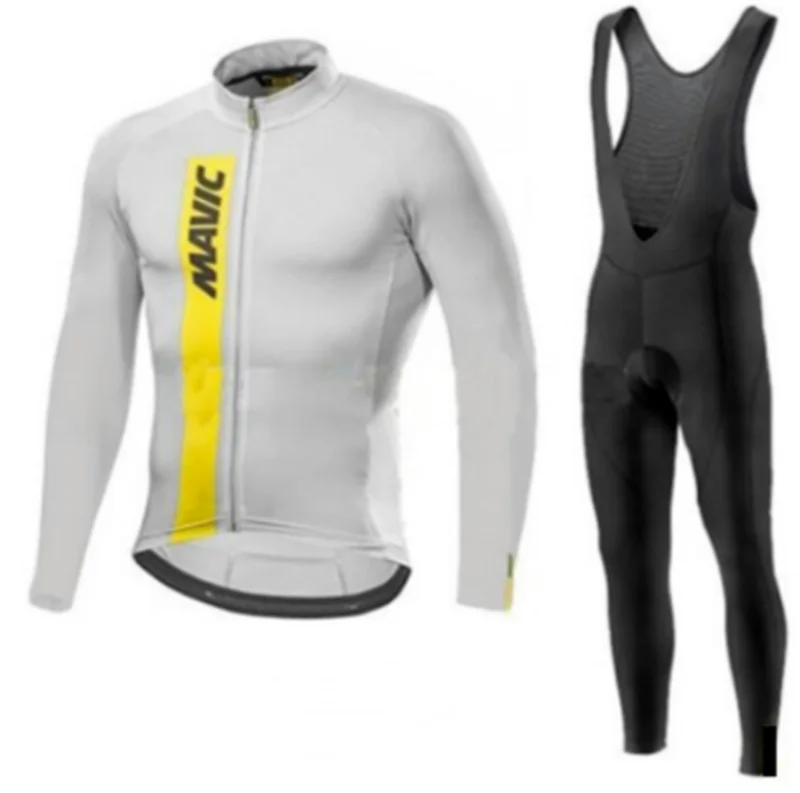 2018 mavic Pro Team с длинным рукавом осень трикотаж Ropa Ciclismo uniformes дышащий MTB Велосипедный