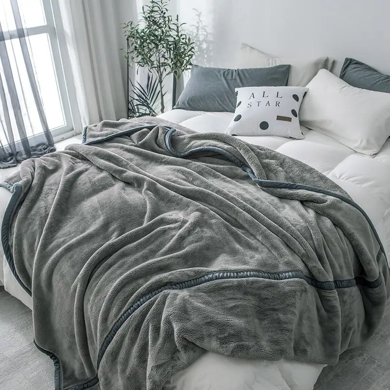 LOVINSUNSHINE летнее мягкое стеганое одеяло для взрослых AB#174 - Цвет: Light gray