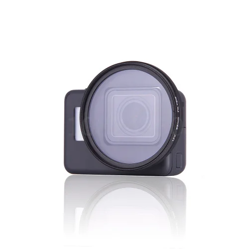 3in1 1 set Cameras Accessories 52mm UV Waterproof Filter + Adapter Lens Protective Cap for Gopro hero5 hero6 hero7 | Электроника