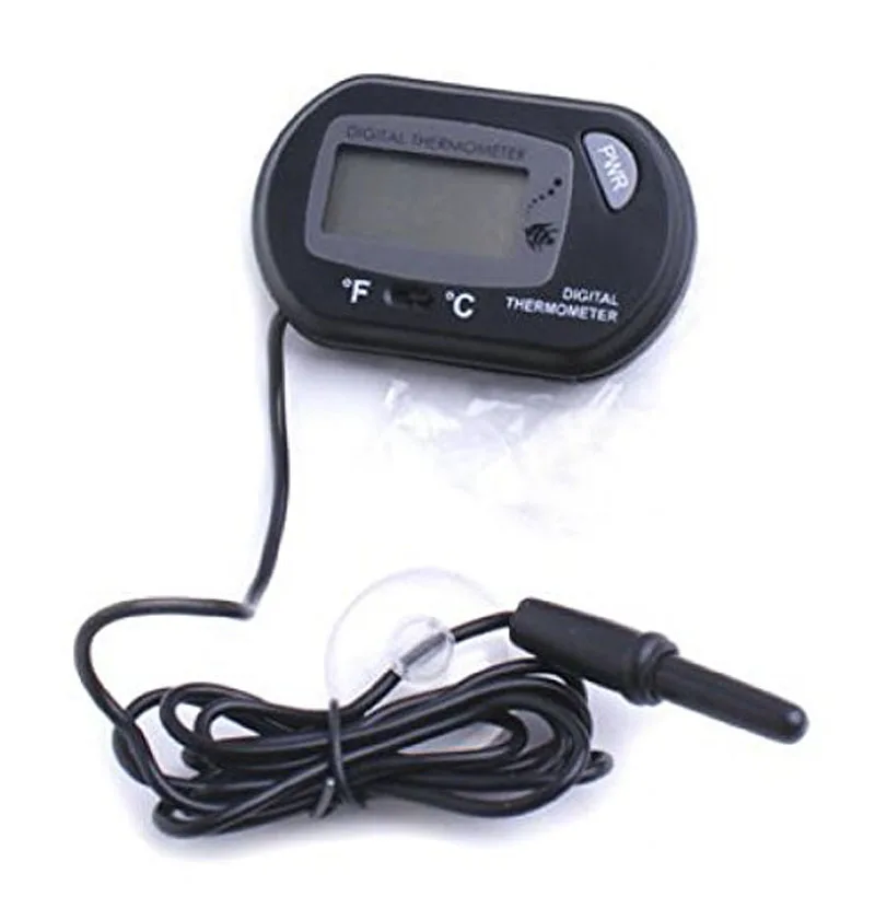Mini Digital LCD Thermometer Sensor Hygrometer Gauge Refrigerator Aquarium Monitoring Display Humidity Detector 50 to 70 Celsius | Дом и сад