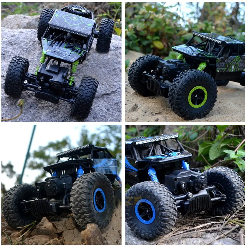OCDAY 2 4 GHz RC автомобиль 4WD Рок Гусеничный раллийный альпинистский 4x4 двухмоторный