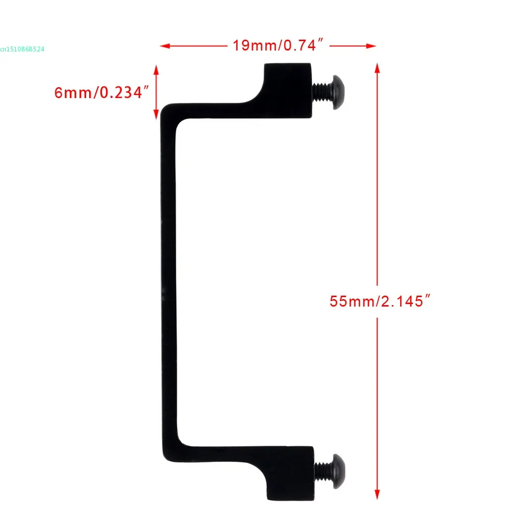 U shape Fixed Mount Кронштейны для DJI Zenmuse Н3 3D Стандартная Версия Gimbal Светильник Камеры Хорошее Качество с 2 винты