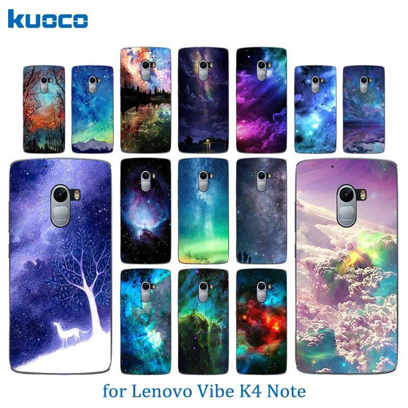 for Lenovo Vibe K4 Note K 4 Case A7010/Vibe X3 Lite Soft TPU Silicon Starry Sky Pattern Anti Knock Coque |