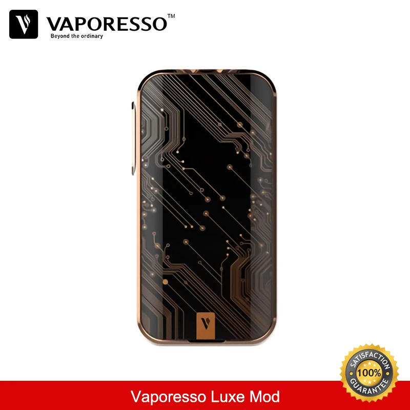 Оригинальный мод Vaporesso Luxe 220 Вт подходит для Skrr Tank 18650 TC Box Mods QF Meshed Coil SK Ccell Core