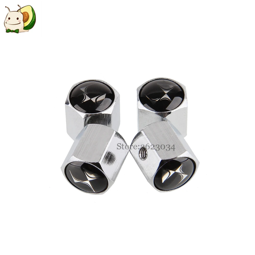 Вентиля покрышек легковых шапки колпачок стержня с защитой от краж для Citroen C3 C4 C5