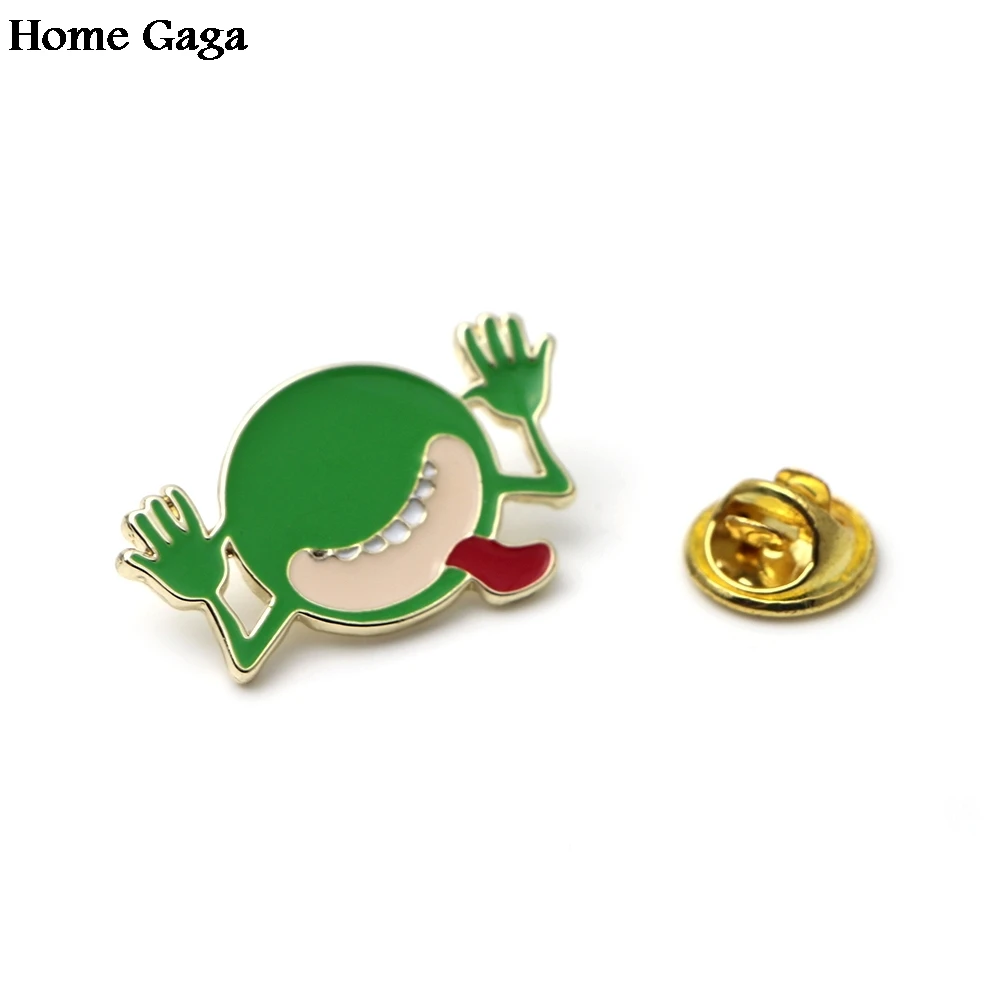 

20pcs/lot Homegaga Zinc Enamel Pins para backpack shirt clothes bag brooches badges D0850