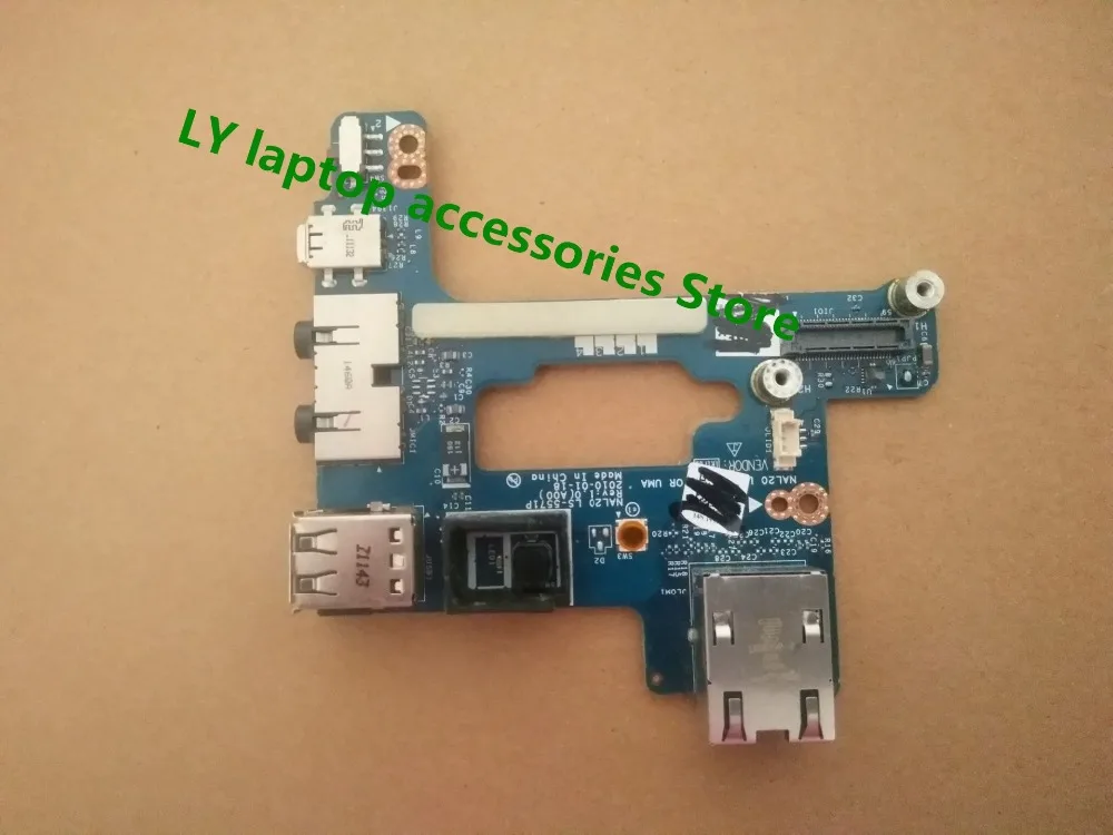 Для DELL E6510 USB плата VGA плата аудио Плата звуковая карта LAN плата сетевая карта CN-03DD5J 03DD5J
