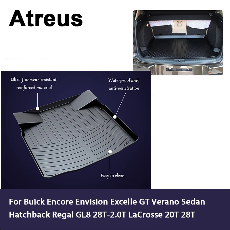 

Одеяло Atreus для груза в багажник автомобиля для Buick Encore Envision Excelle GT Verano Sedan Regal GL8 28T-2,0 T LaCrosse 20T 28T