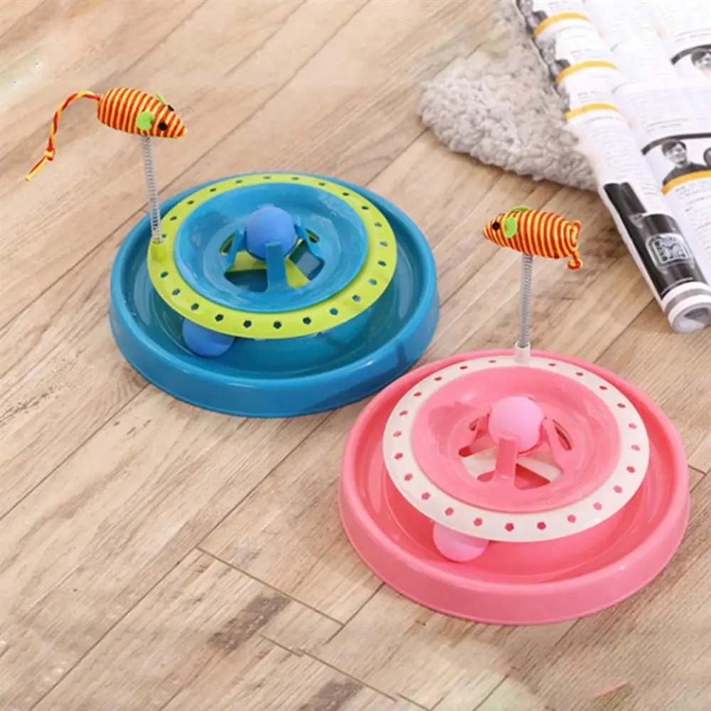 Пластик кошка Обучение игрушки пластина Весна Cat интерактивные