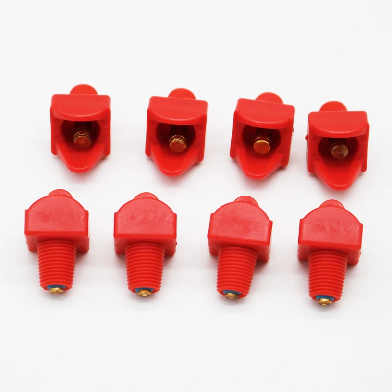 10Pcs Poultry Nipples Horizontal Side Mount Chicken Watering Drinker Bird Quail Duck | Дом и сад