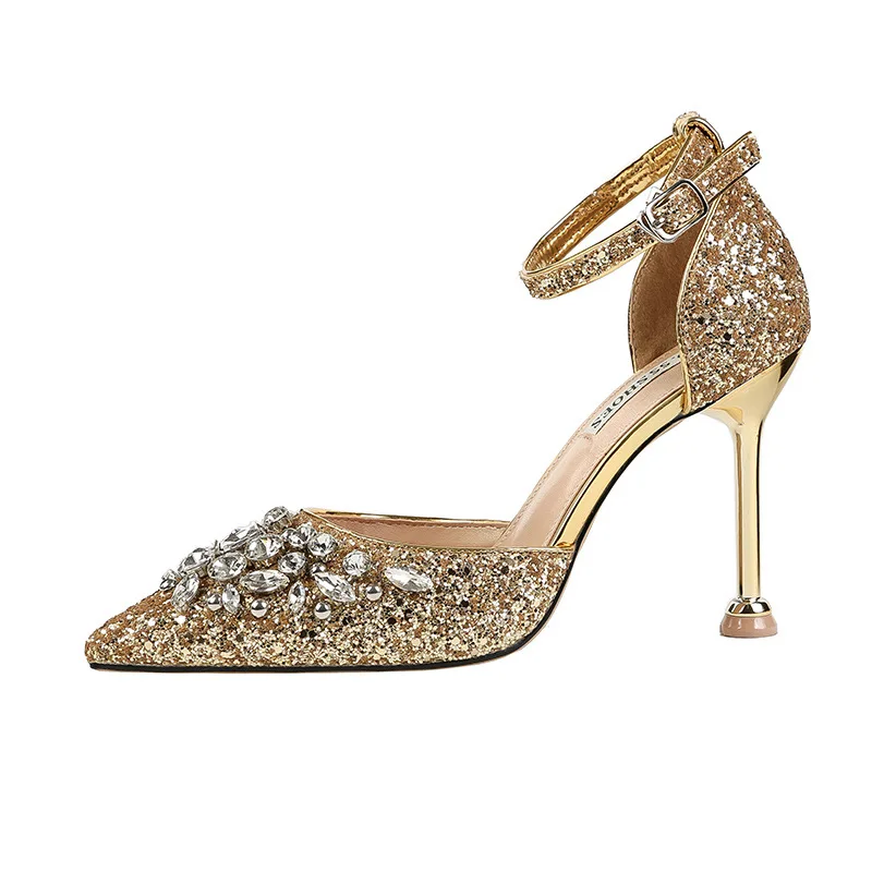 

Women Pumps Fashion Classic Patent Leather High Heels Shoes Nude Sharp Head Paltform Wedding Women Dress Shoes Plus Size 02