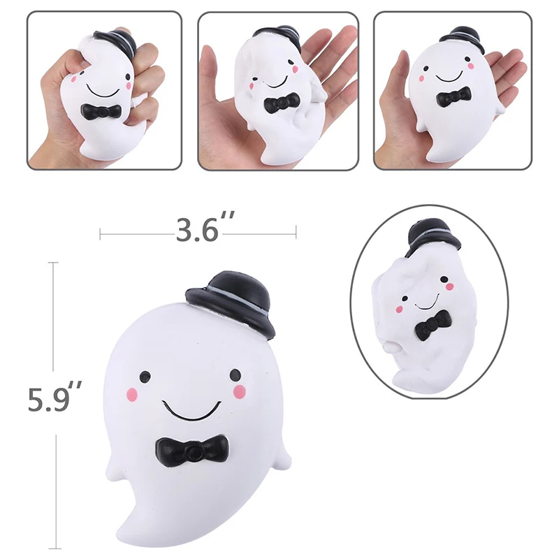 Антистресс мягкая фестиваль мягкими игрушками большой Хэллоуин призрак Squeeze