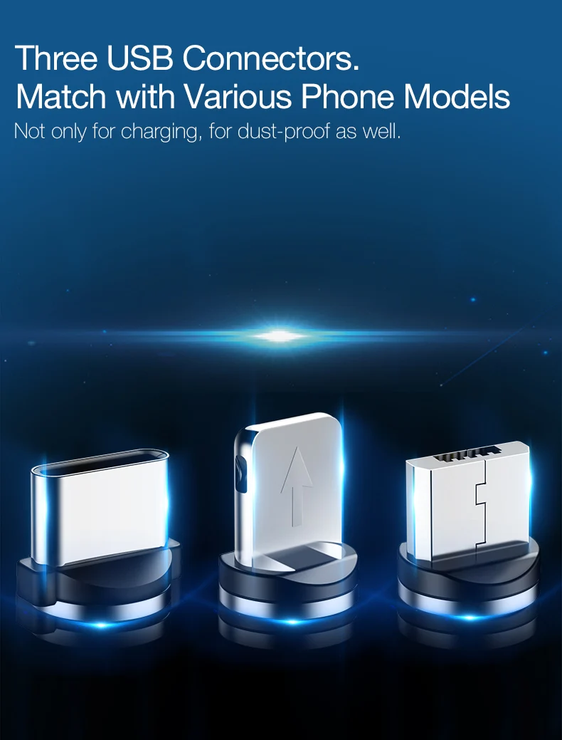 Cafele Магнитный USB кабель Micro usb type-C кабель для iPhone Xs Max X 8 7 6 USB-C кабели для зарядки для samsung S10 Xiaomi huawei