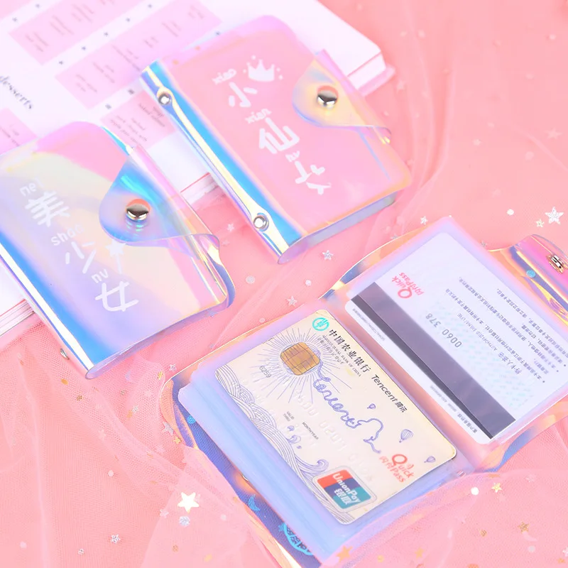 Кошелек для монет прозрачный яркий из ПВХ 2019 | Багаж и сумки